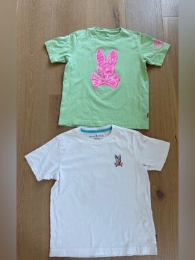 EUC Bundle - Psycho Bunny Kids Short Sleeve Tees - Boys M (10-12)